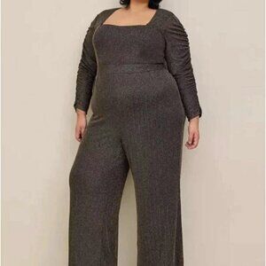 Torrid Sparkly Jumpsuit Women Sz 20